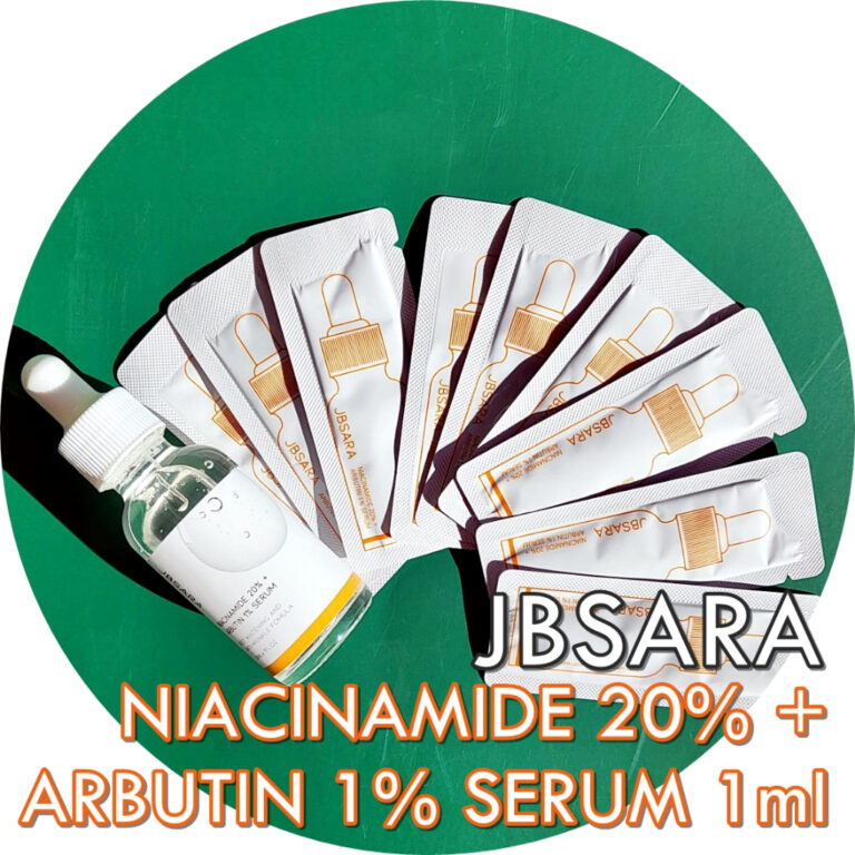 JBSARA Niacinamida 20% + Arbutin 1% Soro 1ml (Feit