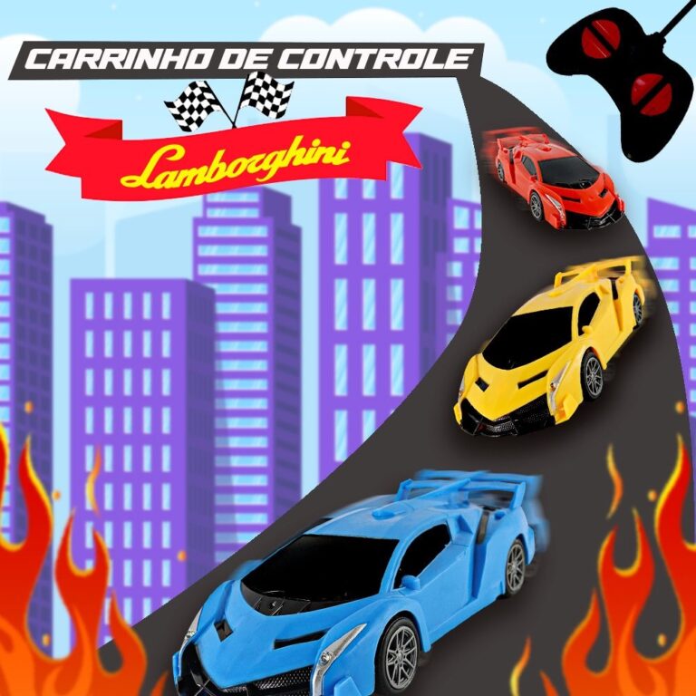Carrinho de Controle Remoto Lamborghini Sesto Elem