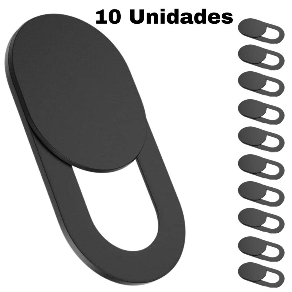 Kits Tampa Protetor Adesivo Anti Espionagem Webcam Câmera Notebook e Celulares Envio Rápido