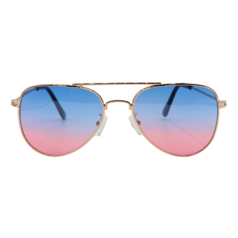Óculos de Sol Aviador Infantil Colorido Premium C