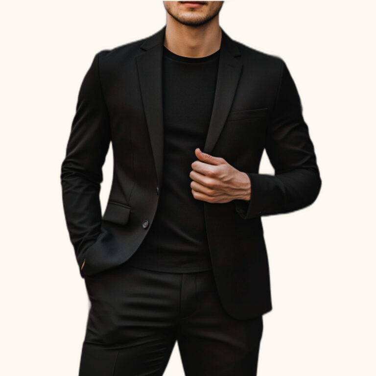 Blazer Masculino com Dois Botões Corte Slim Itali