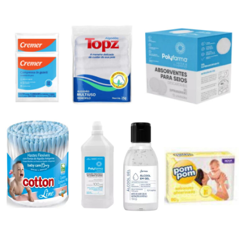 Kit Cuidado com Mamãe e Recém Nascido Maternidad