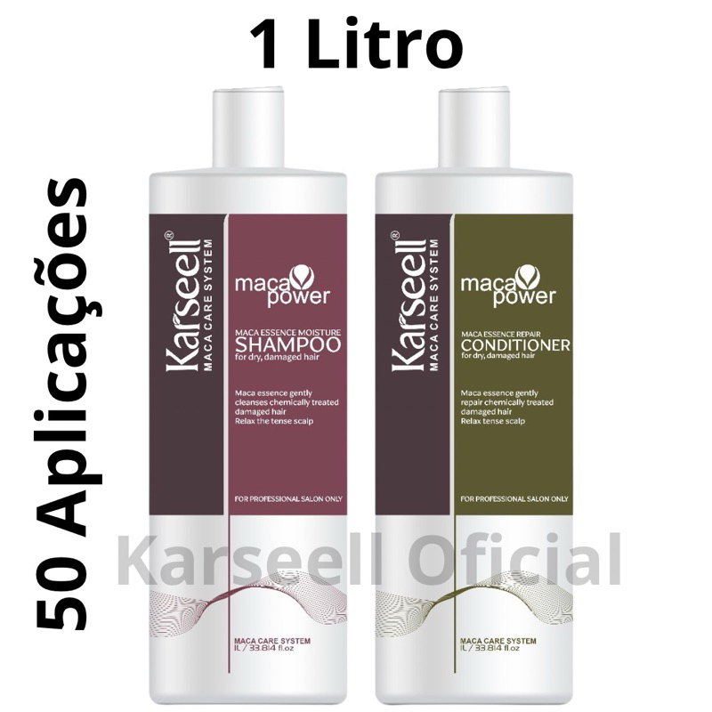 Shampoo Hidratante 1 L, Condicionador 1 L