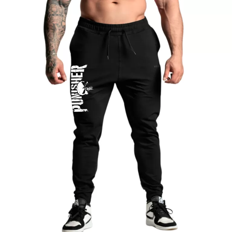 Calça Academia Masculina Treino Gym Moletom Suple