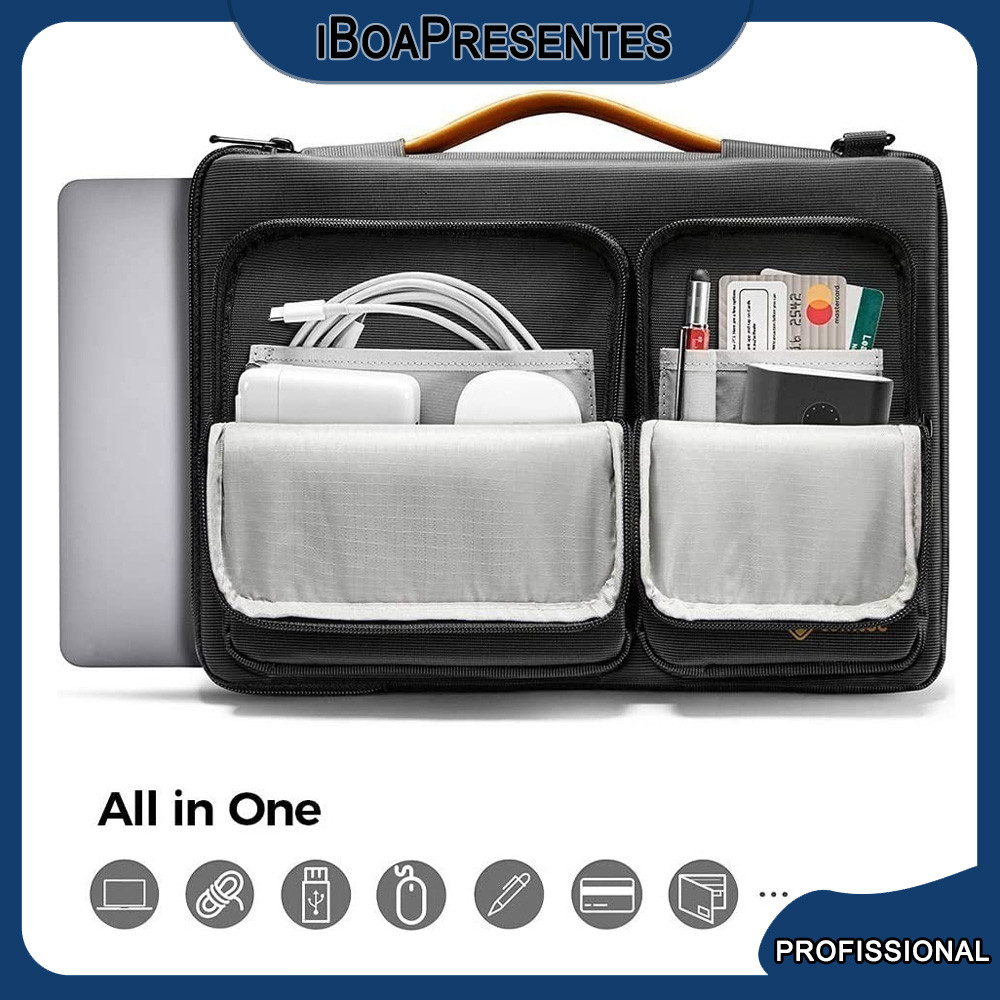Novo 13.3-15.6 Polegadas Tablet Portátil Notebook Ipad Computador Bolsa De Ombro Bolsa Crossbody Pro