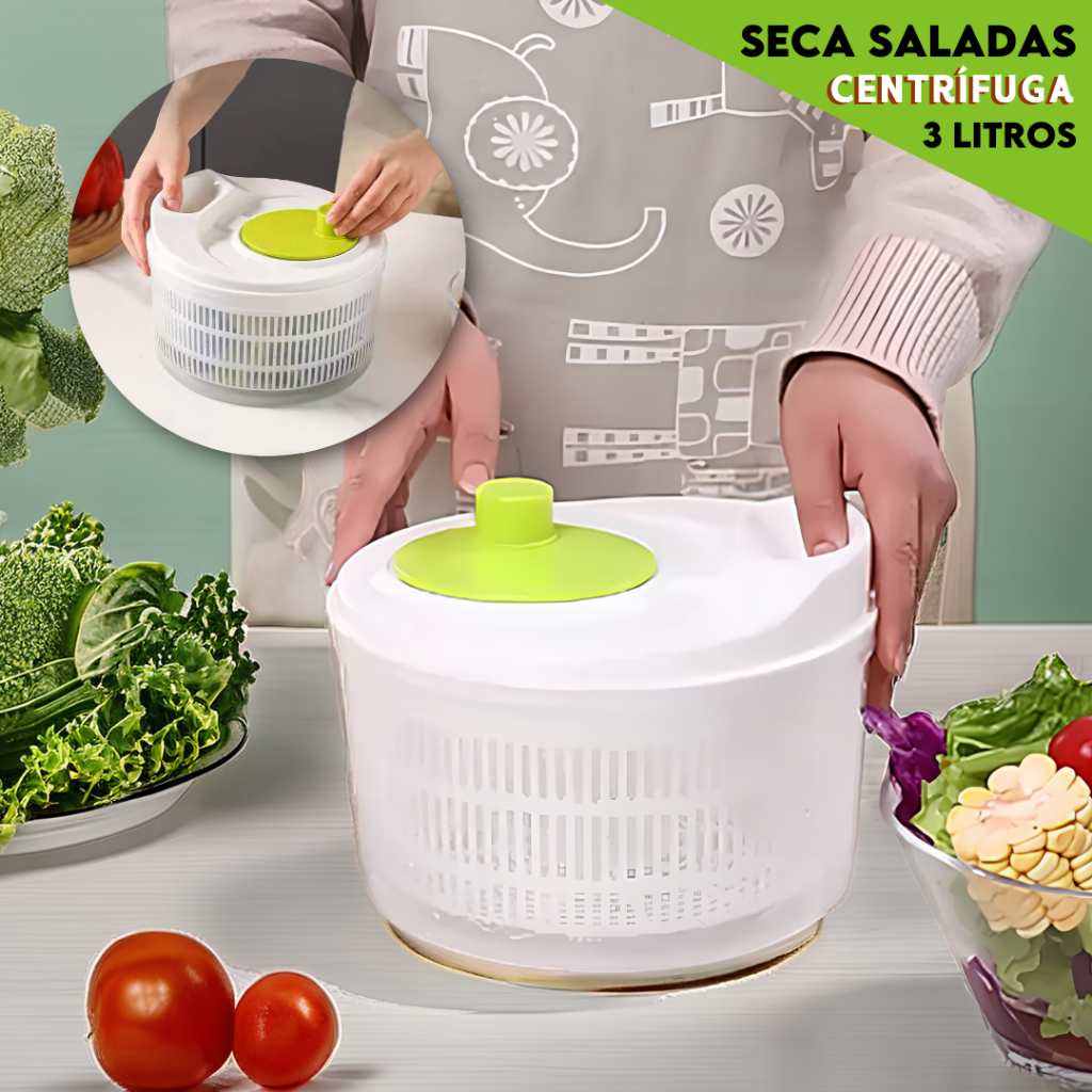 Centrífuga De Salada Secador Manual – Nosso Lar