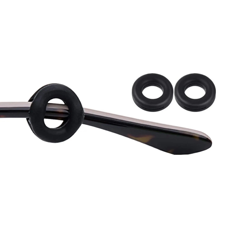 16 suporte de oculos adulto e infantil de sol e grau trava gancho de orelha silicone