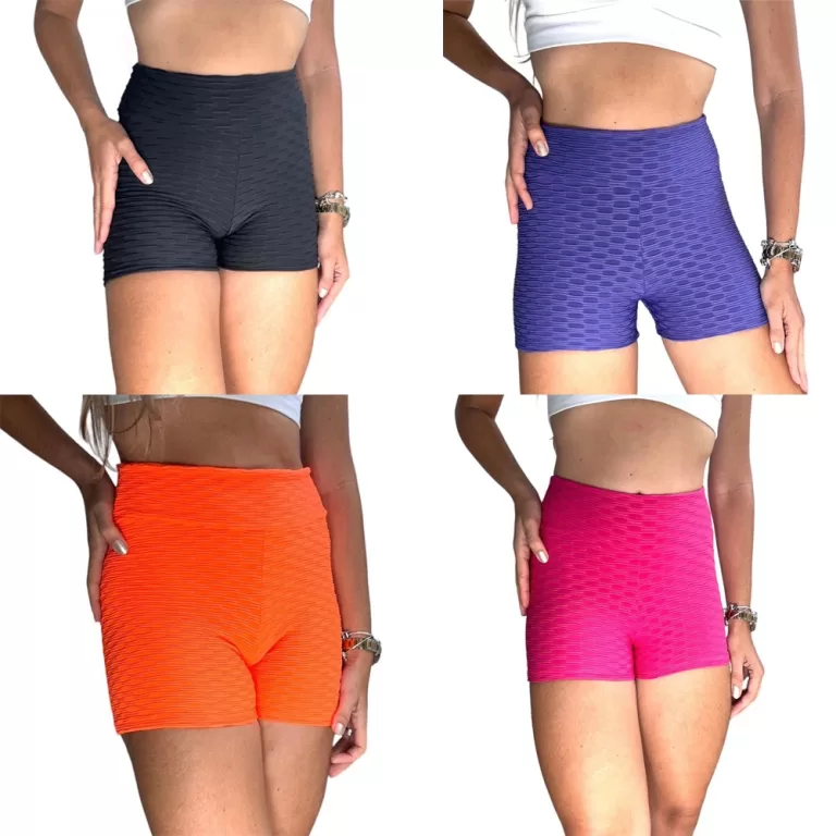 2 Shortinhos Fitness Empina Bumbum E Disfarça Cel