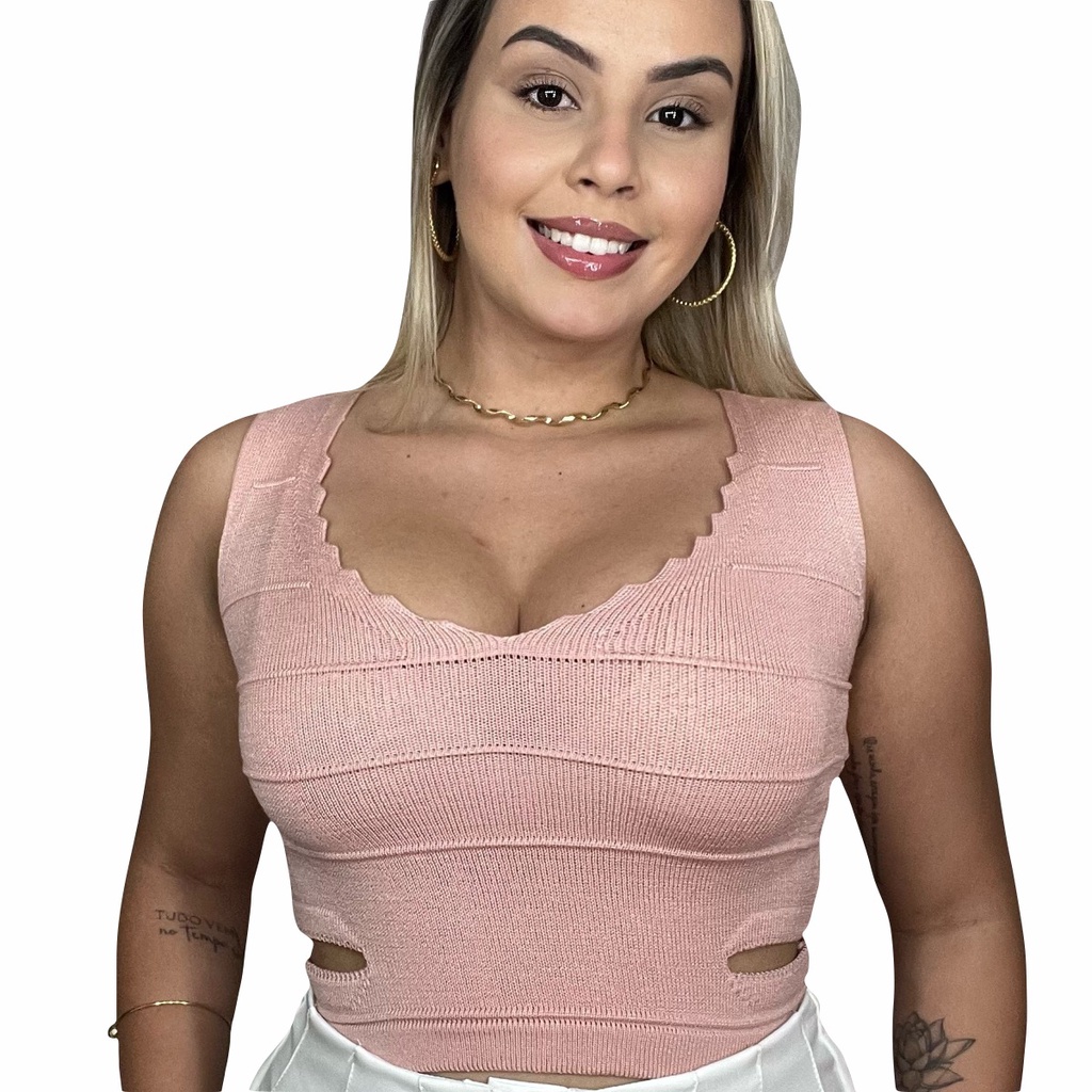 Roupa Tricot Modal Moda Primavera Verão Blogueira Lançamento