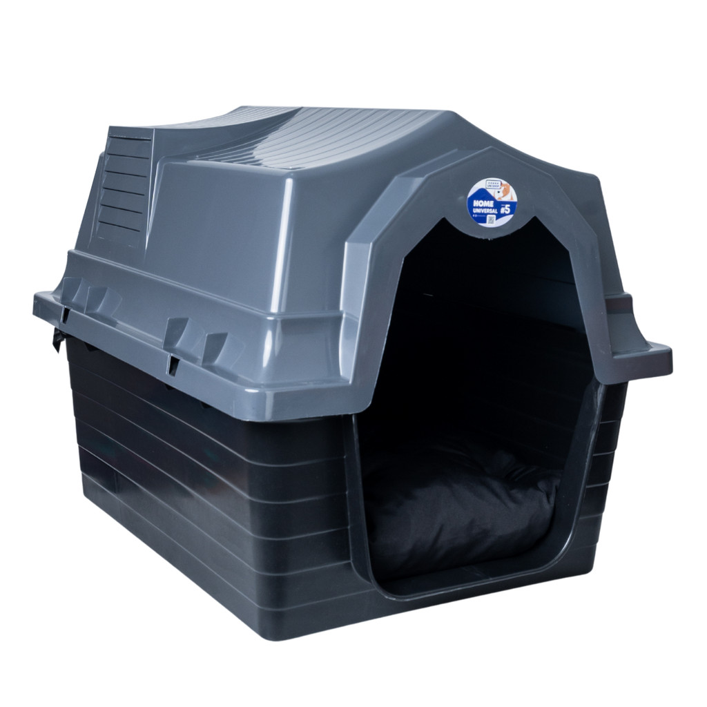 Casinha Cachorro Grande N5 Casa Pet Com Colchonete Proteção Raios UV – Unishop