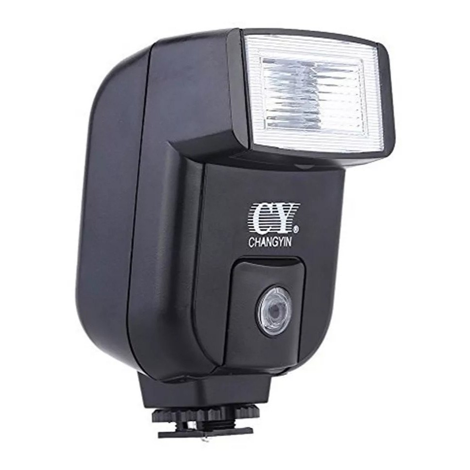 Flash Simples Universal Cy20 Cy-20 Câmera Canon Nikon