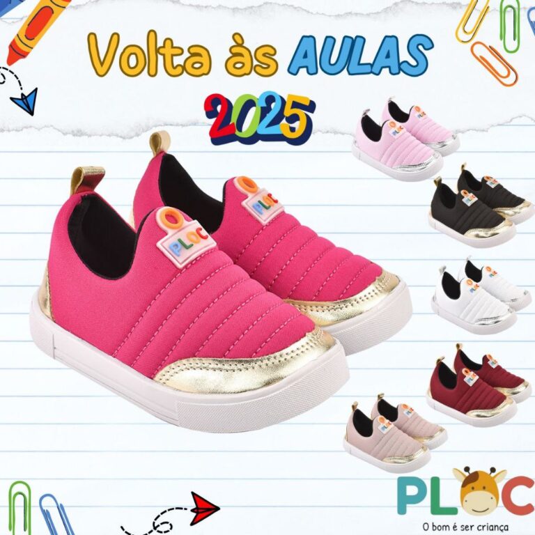 Tênis Ploc Street Calce Fácil Slip On Flat Anat