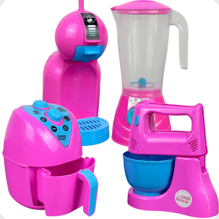 Kit Cozinha Infantil de Brinquedo Eletrodomesticos