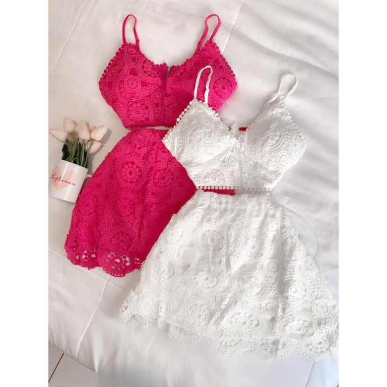 Conjunto Encanto de Renda