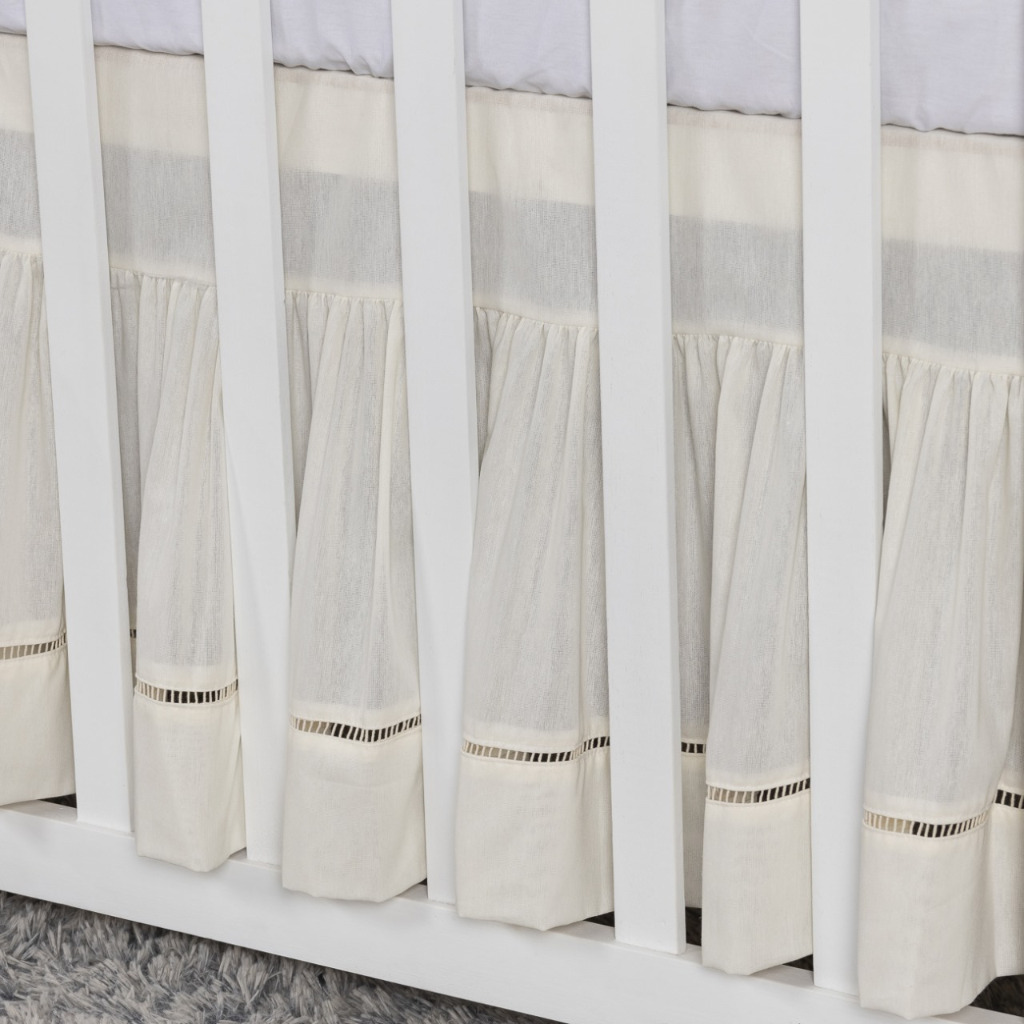 Saia de Berço Padrão Americano ou Nacional com Ponto Palito