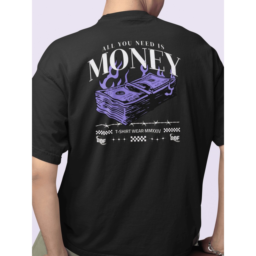 Camiseta Masculina Unissex 100% Algodão Gola Careca Blusa Streetwear Estilo de Rua Gola Redonda Com