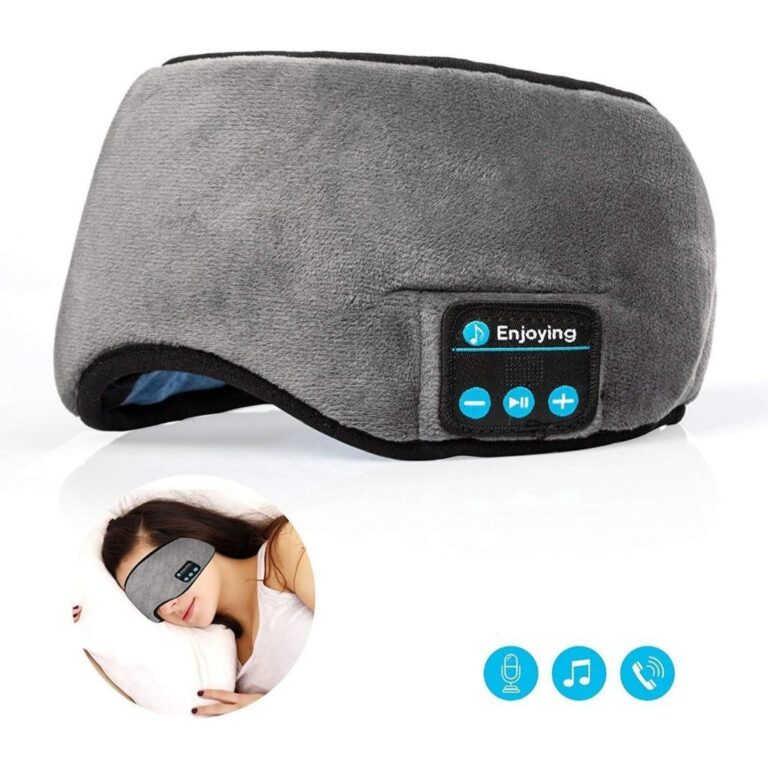 Tapa Olho Máscara Dormir Fone De Ouvido Bluetooth