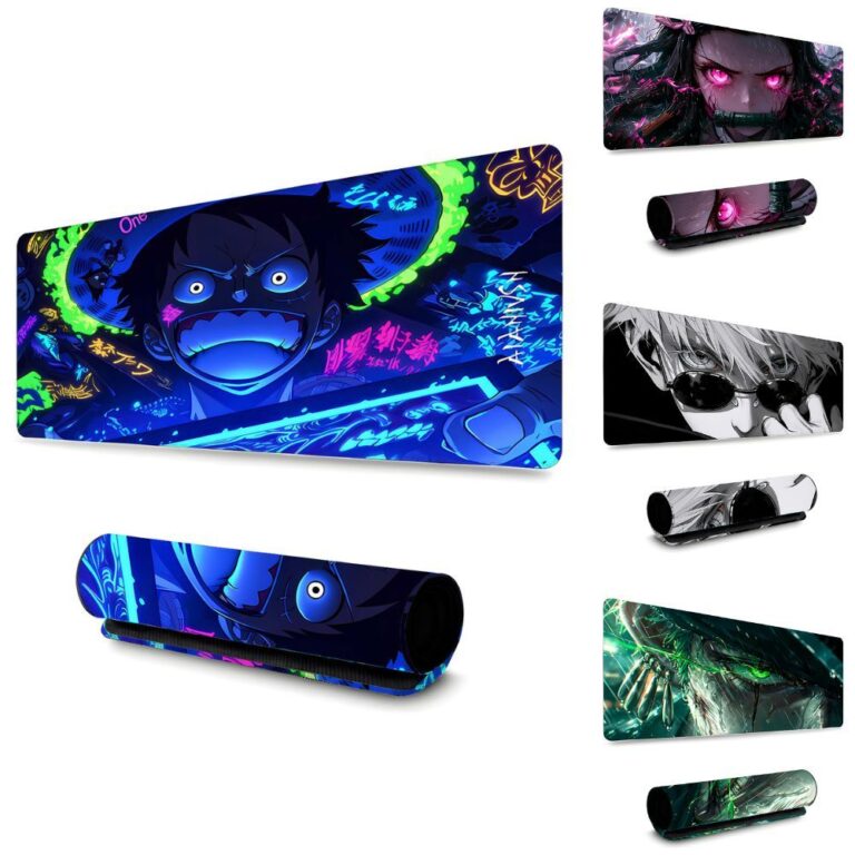 Mouse Pad Vários Tamanhos Desk Pad Borda Costurad