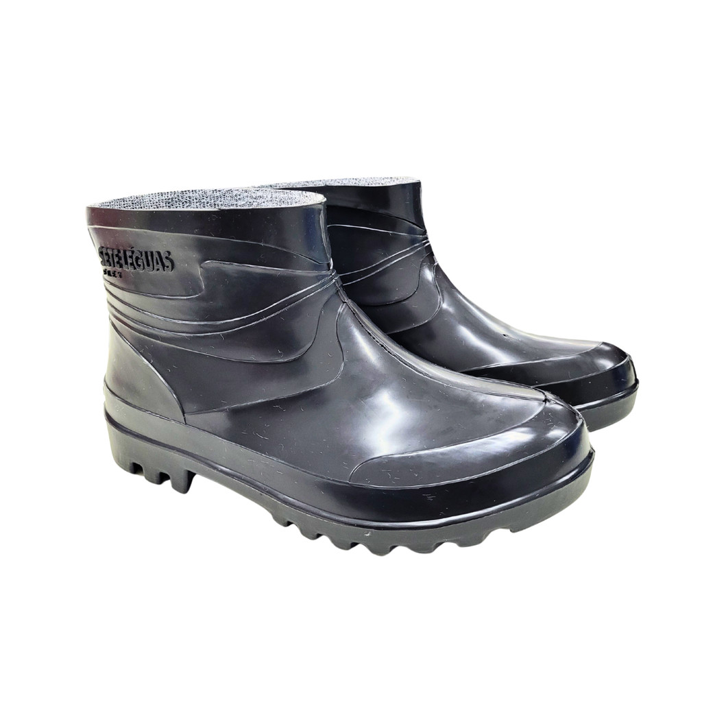 Bota de Pvc Flex Preta Sete Leguas 1.0