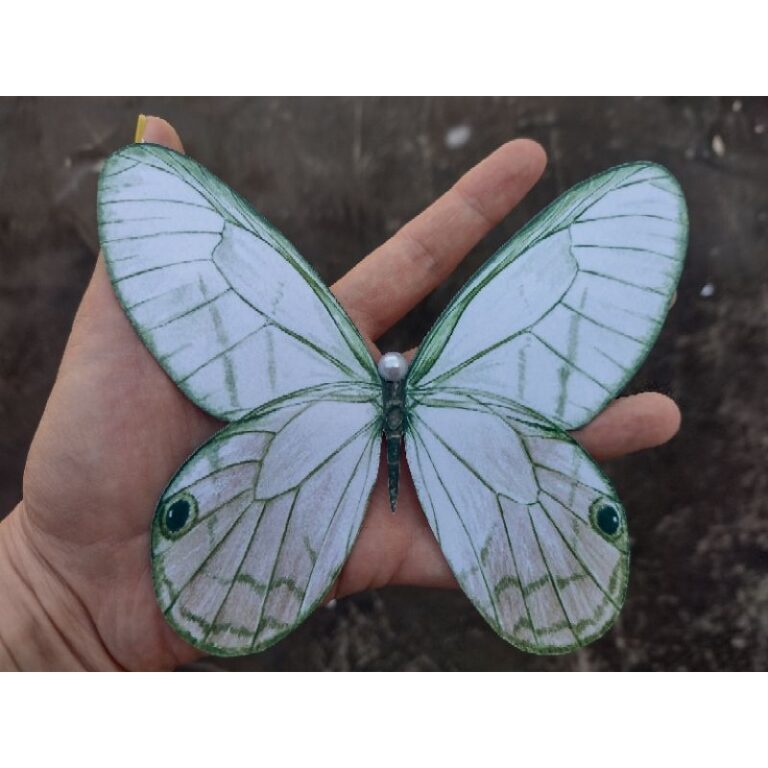 12 borboletas 15cm