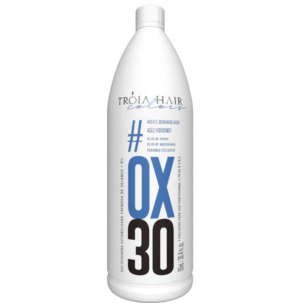Ox Profissional Emulsão Reveladora 30 Volumes 900ml – Troia Hair