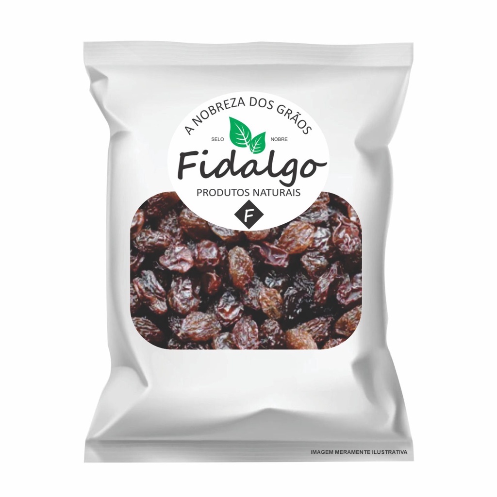 Uva Passa Preta Premium 1kg 500g
