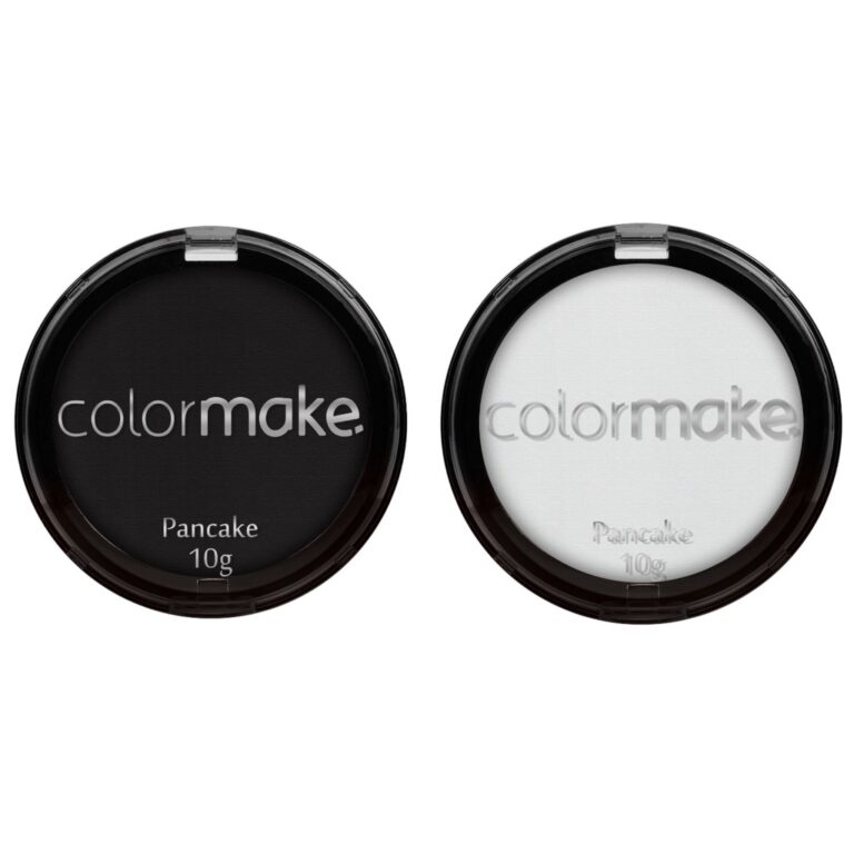 Kit de Pancake Colormake  C/ 2 (Preto/Branco)