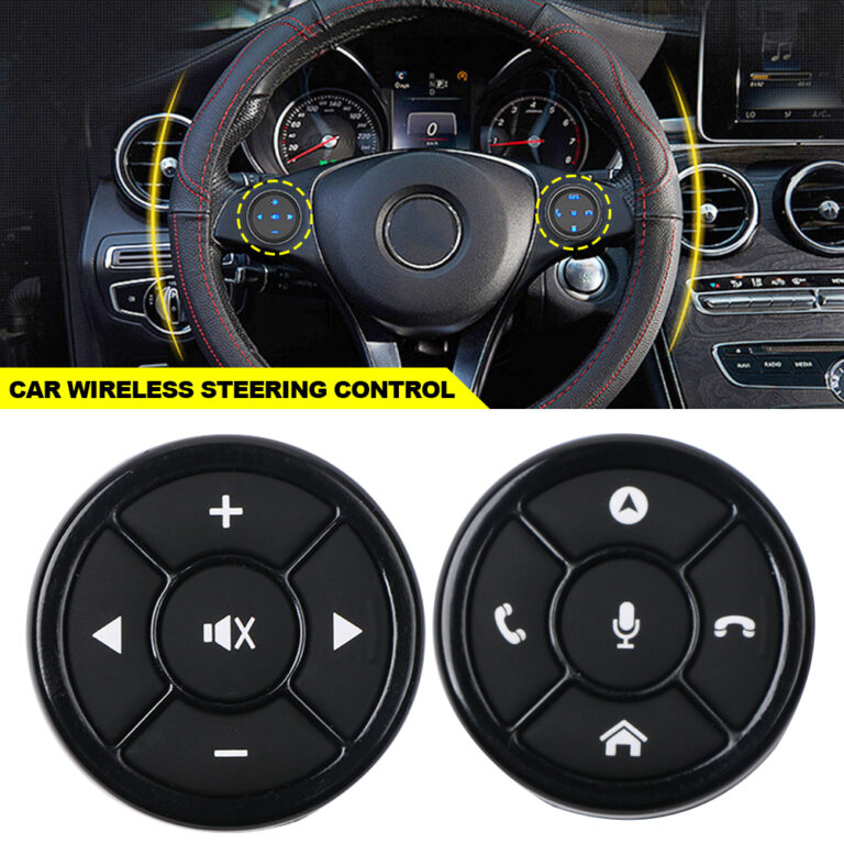 GS 2PCS 10 Botão De Controle Do Volante Carro Cha