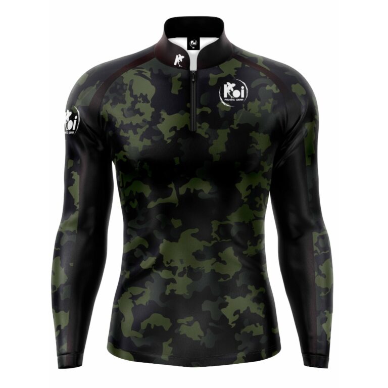Camiseta Camisa Blusa Pesca Camuflado Militar Com 