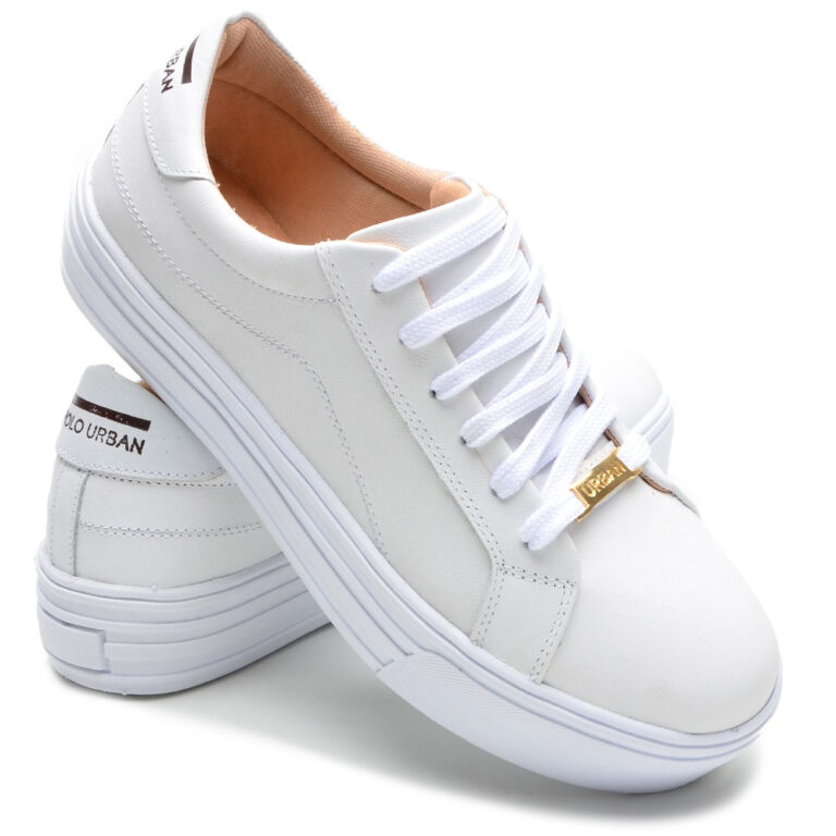 Tenis Feminino Casual Couro Legitimo Sapatenis Fem