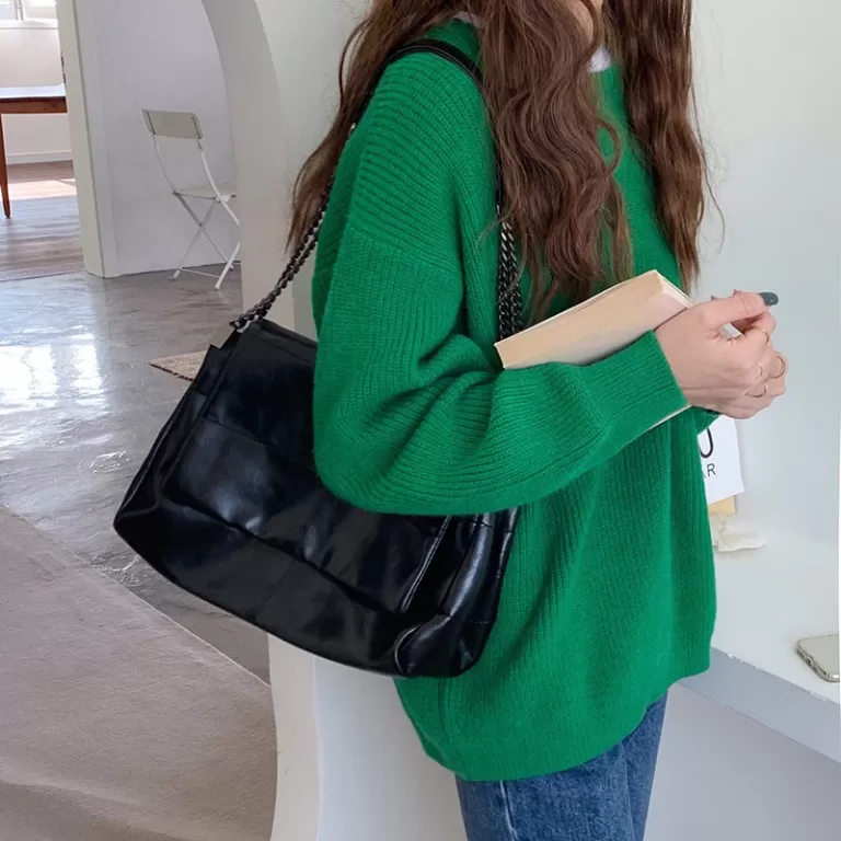 grande bolsa luxo mulheres pu alta capacidade ombr