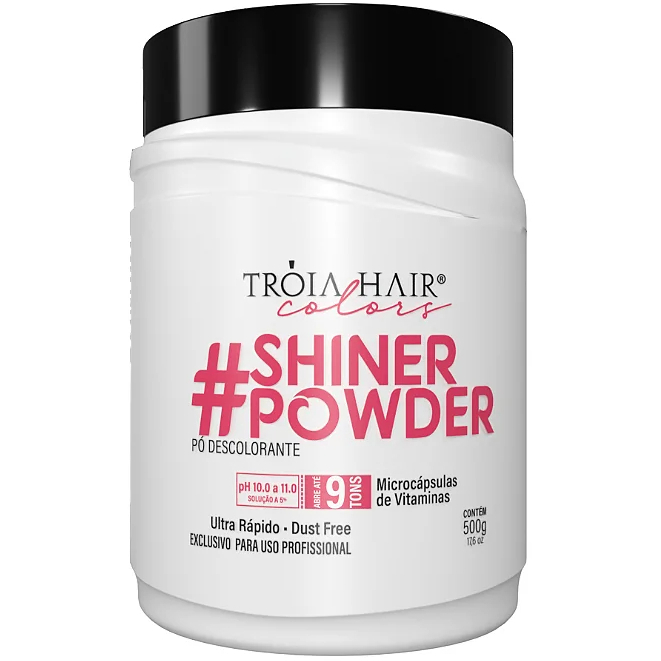 Pó Descolorante Shiner Powder Ultra Rápido Abre 