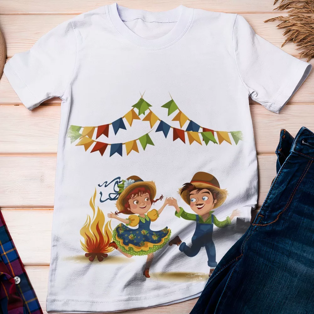 Camiseta São João Festas Junina Nordeste Quadrilha – Dicelli