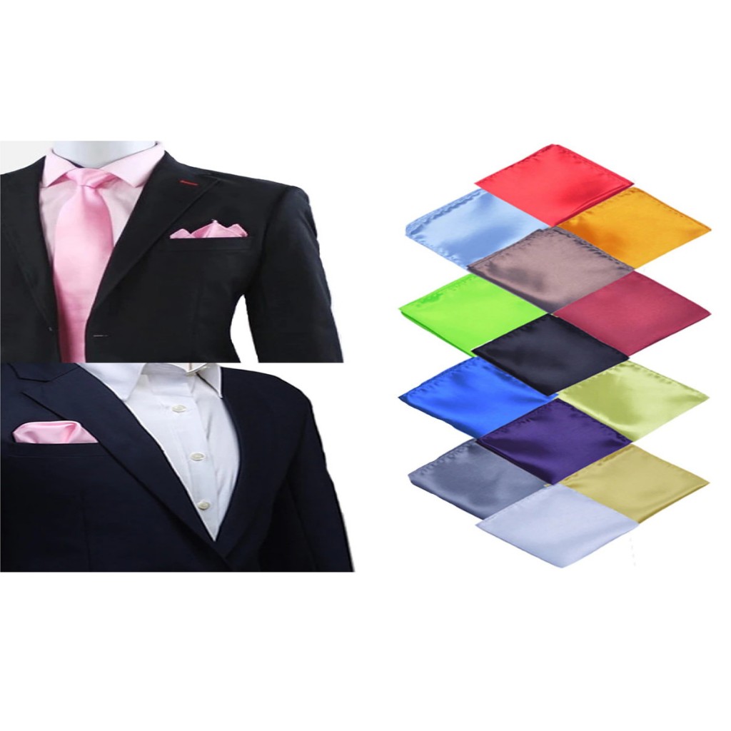 KIT 2 UNIDADES DE LENÇOS PARA TERNO