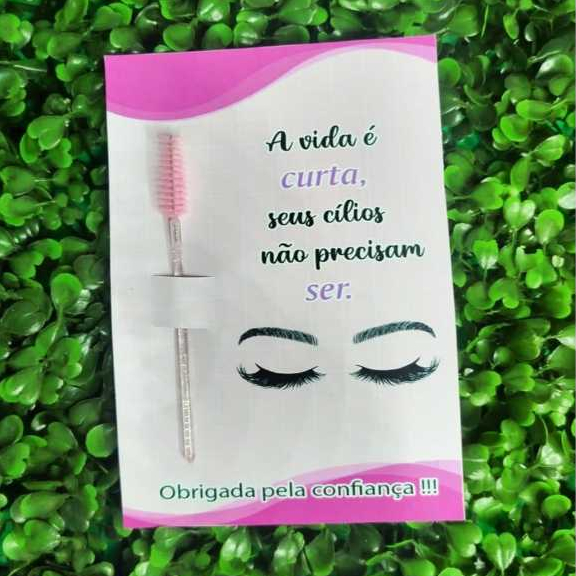 Kit Tag Cuidado Pós Extensão de Cílios + Escovi