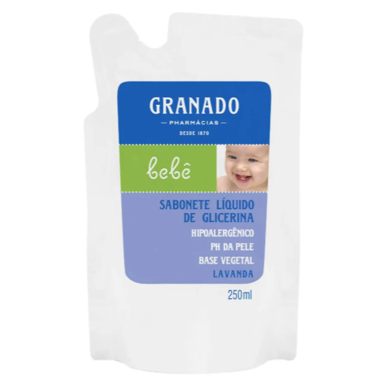 Refil Sabonete Líquido Granado Bebê Lavanda com 