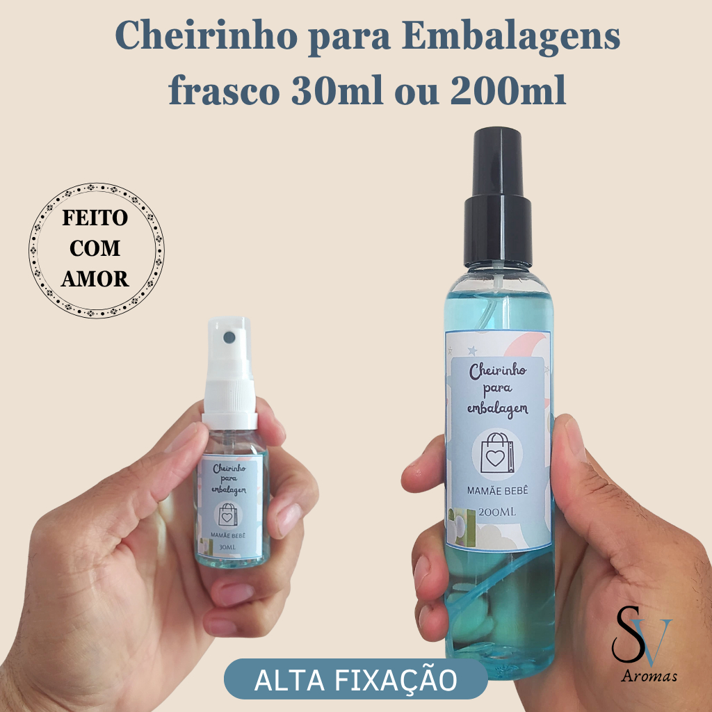 Cheirinho para Embalagem, Loja, Papel, Ecommerce, Caixa, Perfume de Encomenda, Aroma Spray, Essencia