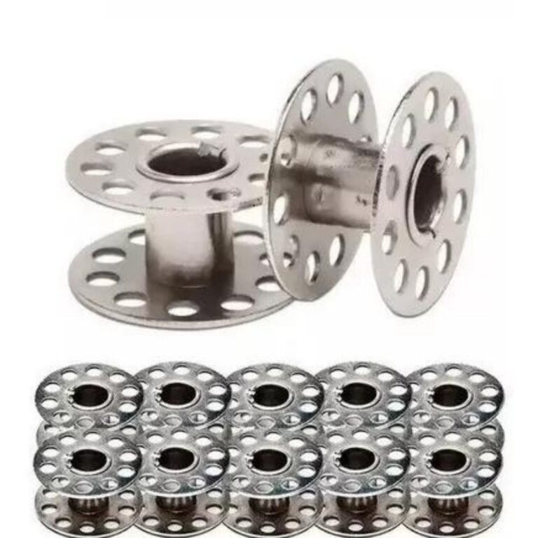 Kit 10 Bobina Carretilha de Metal Alta Maquina Dom