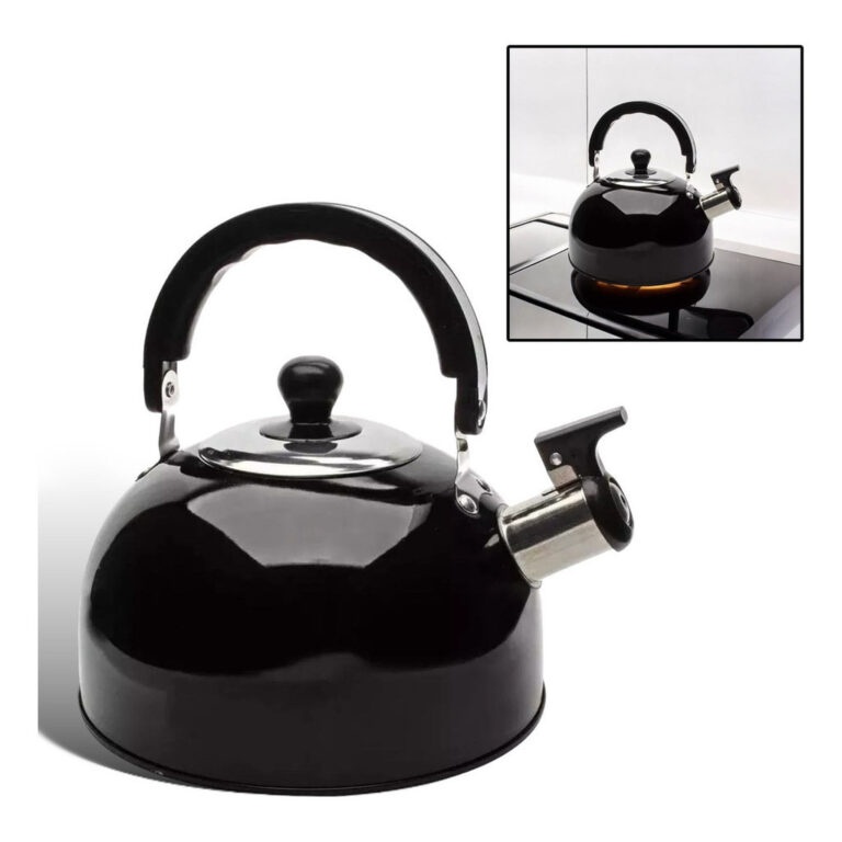 Chaleira Inox Com Apito Café Chá Indução Elét
