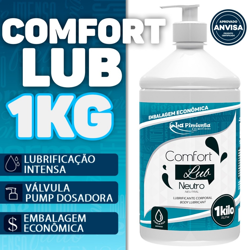 LUBRIFICANTE ÍNTIMO COM ALTO PODER DE LUBRIFICAÇÃO PARA UM SEXO GOSTOSO