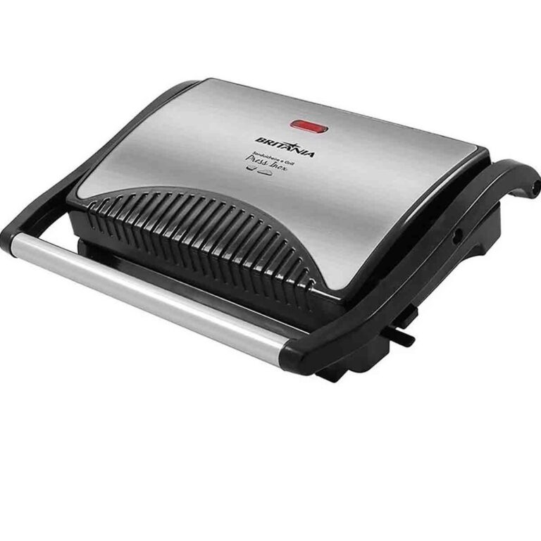 Sanduicheira Grill Eletrica Press Inox Britânia  
