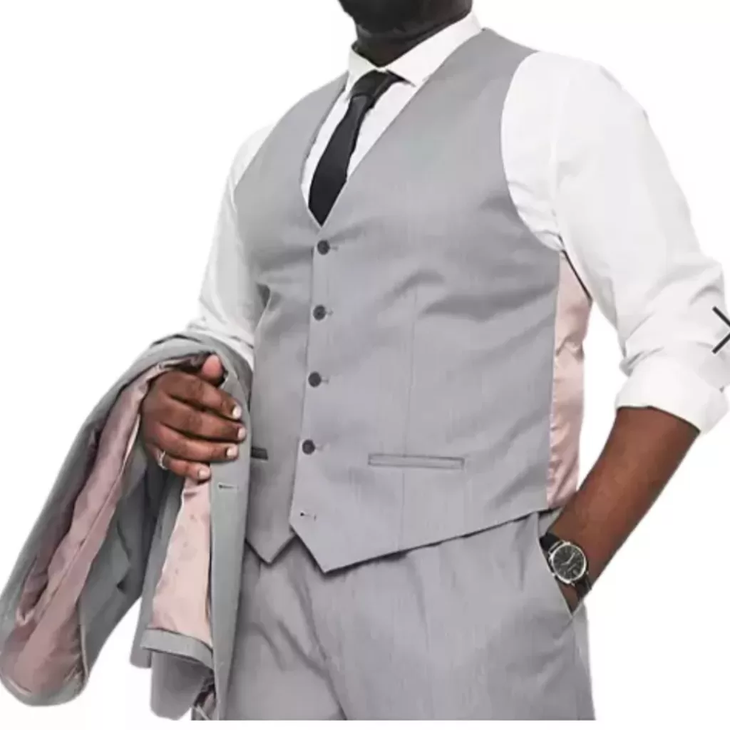 Colete Social Masculino Plus SIze Tamanho Grande Social Várias Cores Oferta