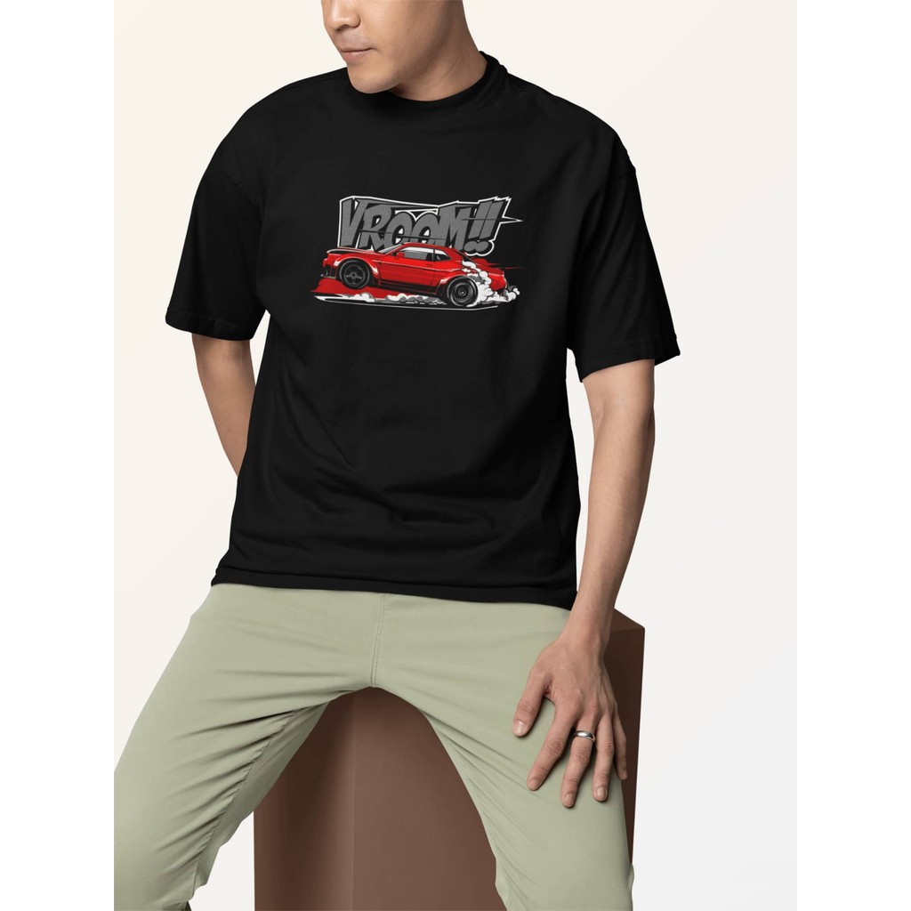 Camiseta Camisa Masculina Unissex Streetwear Gola Redonda Estampa Grande – Car Carro