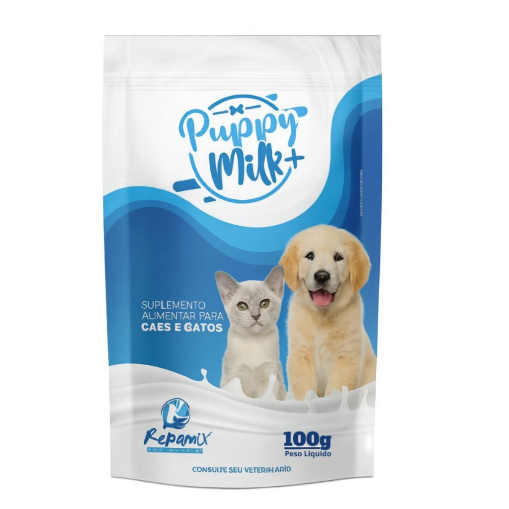 Fórmula Para Cães E Gatos Puppy Milk100g Substituto Do Leite