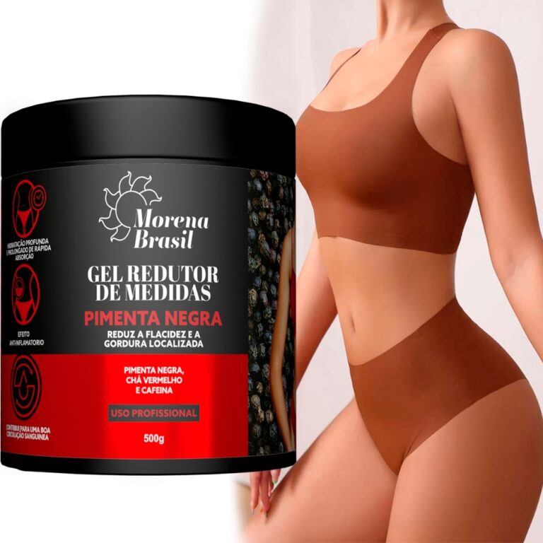 Gel Redutor de Medidas Pimenta Negra Morena Brasil