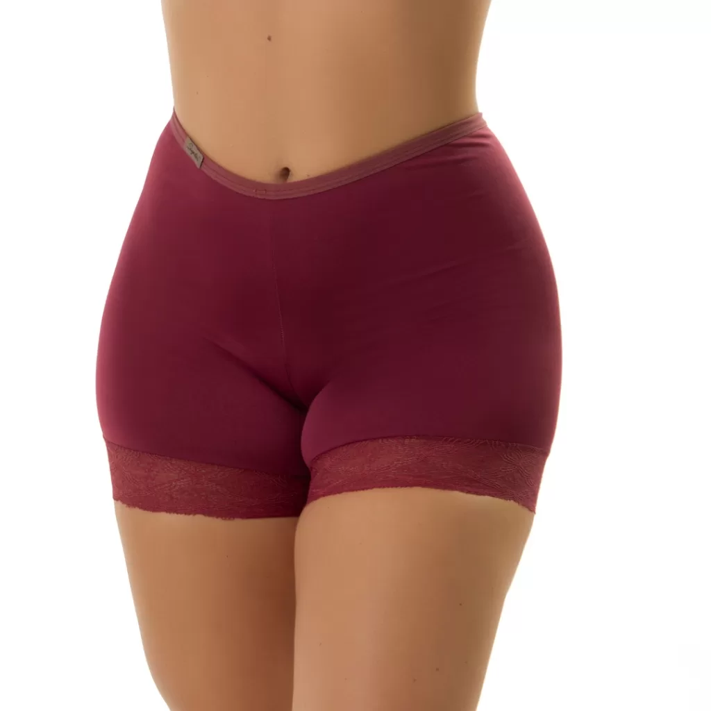 KIT3 Shortinho Anágua com Detalhe em Renda Não Enrola Ultra Confort