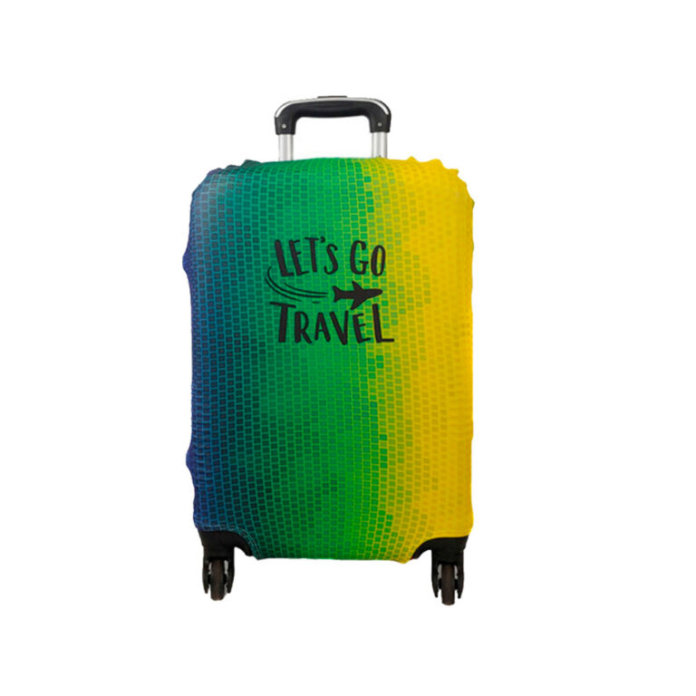capa para mala de viagem estampada resistente anti