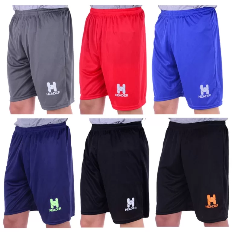 Kit 6 Shorts Atacado Header Masculino Calção Fut