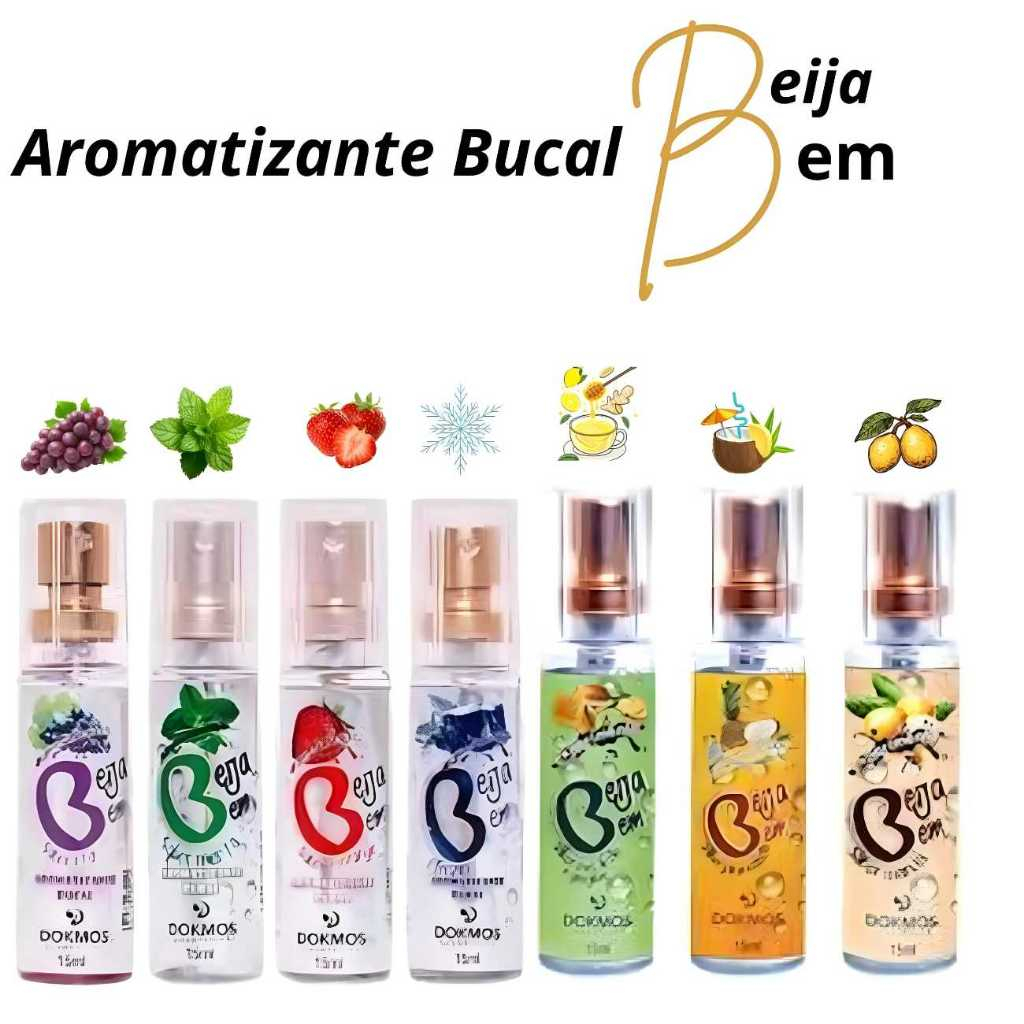 Aromatizante Bucal Beija Bem – Dokmos