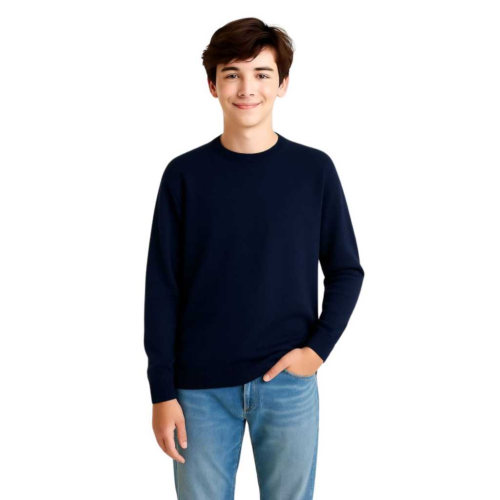 Blusa Suéter ( 2 ao 16 ANOS) Infantil Juvenil Tricot Aristides